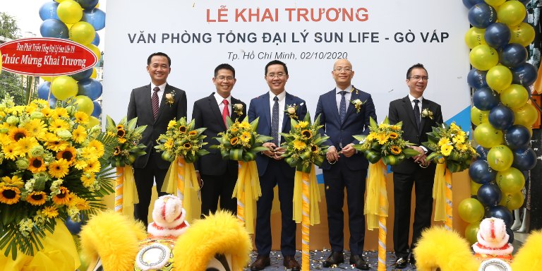 Công ty bảo hiểm nhân thọ Sun Life Việt Nam khai trương Văn phòng Tổng đại lý tại Gò Vấp