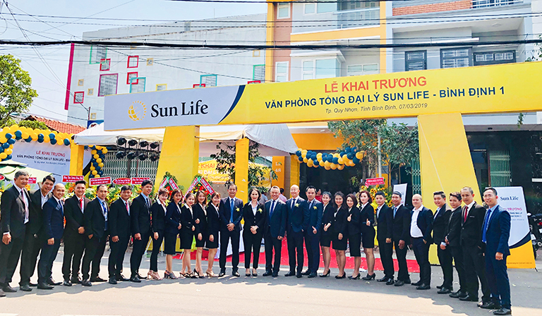Sun Life Việt Nam khai trương Văn phòng Tổng Đại lý tại Bình Định