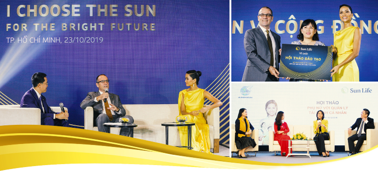 Hoa hậu H’Hen Niê đồng hành cùng công ty Bảo hiểm nhân thọ Sun Life Việt Nam