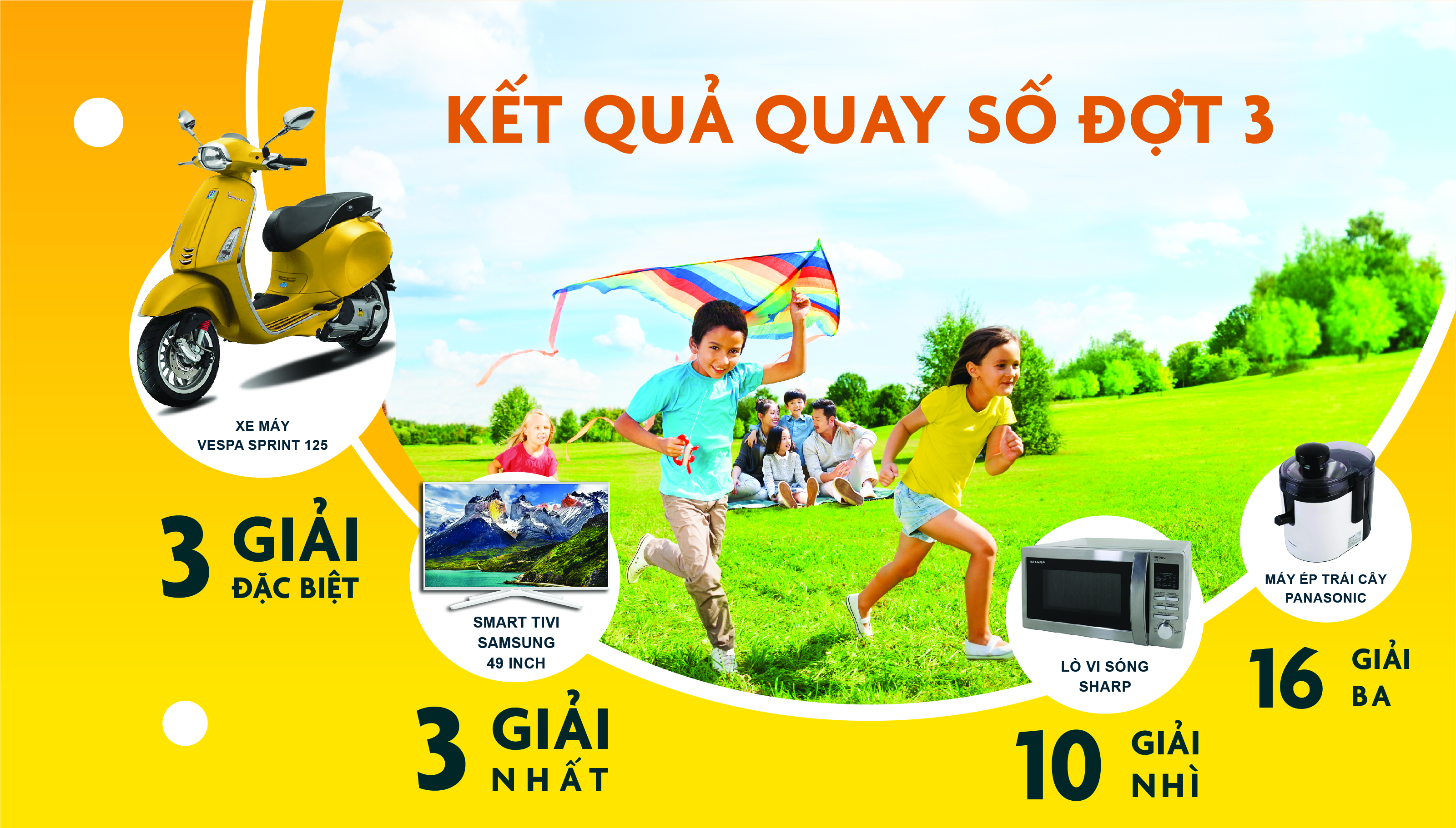 Sun Life Việt Nam công bố kết quả quay số đợt 3 chương trình khuyến mại “Sống Tươi Khỏe, Sáng Tương Lai”